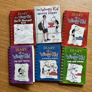 Diary of a Wimpy Kid book bundle set 6